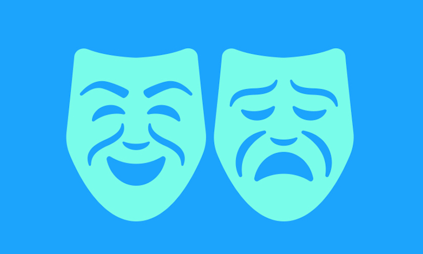 Theater masks