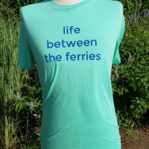 Unisex tri-blend mint green T-shirt