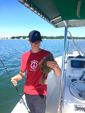 Christopher Dolan went bottom fishing